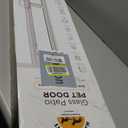 Hakuna Pets White Glass Patio Pet Door, Large (White, Large)