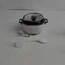 BLACK+DECKER 6-Cup Rice Cooker, RC506, 3-cup Uncooked Rice, Steaming Basket, Removable Non-Stick Bowl, One Touch