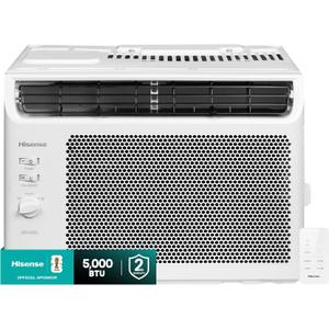 Hisense 5,000 BTU Window Air Conditioner, Easy Installation,Ultra Quiet, Easy-to-install Window Kit Included 