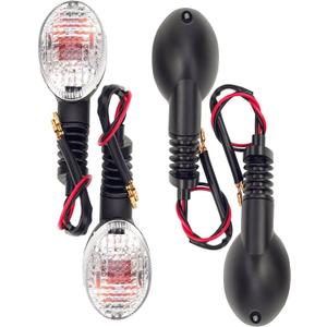 LCGLY 2 pairs of Turn Signal Light 23037-0115/ 0116/ 0117/ 0118/ 0388/ 0389/ 0376/ 0377 Compatible with KAWASAKI KLX125 KLX150 KLX230 KLX250 KLX300 KLX230, EX250, VN650, KLR650