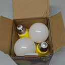 Sleep Light Bulb 4 PackDimmable 1800K Warm Light Bulbs for Healthy Sleep,Blue Light Blocking,A19 9W(60W Equivalent) E26 Base Amber Light Bulbs for Bedroom, Baby Nursery Room