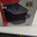 Frigidaire Countertop Portable, 26 lb per Day Bullet Ice Maker Machine (Black Stainless Steel)