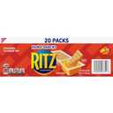 Handi-Snacks RITZ Crackers 'N Cheesy Dip Snack Packs, School Snacks, 20 Snack Packs (EXP 09/30/25)