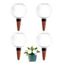 4 Pack Plant Watering Globes 17oz Self Watering Planter Insert Indoor/Outdoor Plant Watering Devices for Automatic Drip Irrigation