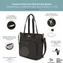 Travelon Anti-Theft Essentials Convertible Backpack/Tote