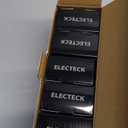 ELECTECK 5 Pack GFCI Outlets 15 Amp, Non-Tamper Resistant, Decor GFI Receptacles with LED Indicator, Ground Fault Circuit Interrupter, Wallplate Included, ETL Listed, White