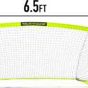 Franklin Sports Blackhawk Backyard Soccer Goal - Portable Pop Up Soccer Nets - Youth + Adult Folding Indoor + Outdoor Goals - Multiple Sizes + Colors