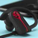 SENSO Bluetooth Headphones, Best Wireless Sports Earphones w/Mic IPX7 Waterproof HD Stereo Sweatproof Earbuds for Gym Running Workout 8 Hour Battery Noise Cancelling Headsets