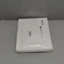 Gerrii 3 Pcs Ramadan Tabletop Decoration Eid Mubarak Islamic Decors Acrylic Ramadan Display Stand Set with Wooden Base for Home & Mosque Decoration, Black Eid Mubarak Display