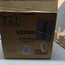 Keurig K-Express Single Serve K-Cup Pod Coffee Maker, 3 Brew Sizes, Strong Button Feature, 42oz Removable Reservoir, Warm Stone