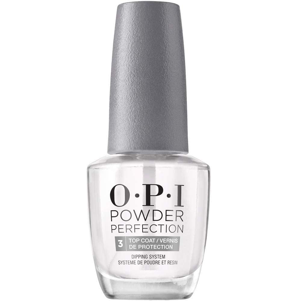 OPI Powder Perfection, Nail Dipping Powder 3 Step System | Base Coat, Activator, & Top Coat | Preps, Activates & Protects Nails with Clear High Gloss Finish