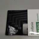 Hat Rack for Hat Storage (4-Pack), Multi-Purpose Hat Organizer, Strong Adhesive Hat Hooks for Wall Organizer for Baseball Caps, Two Mounting Options Hook, Black