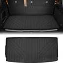 Cartist Cargo Mat for Jeep Wagoneer 2022 2023 2024 2025 2026 Trunk Mat Behind The 3rd Row TPE All Weather Cargo Liner for Wagoneer Accessories Anti-Slip