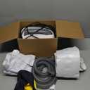 Portable Spa Bubble Bath Massager,Full Body Waterproof Spa Mat for Bathtub, 6-Speed Bubbles, Remote Control & Non-Slip Suction Cups for Home Relaxation (Grey+white)