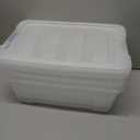 IRIS USA 4-Pack 13 Quart Storage Bins with Lids, Clear
