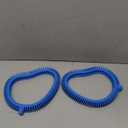 Poolvergnuegen 896584000-143 2-Pack Blue Front Tire Kit with Super Hump Replacement for Select Pool Cleaners - concrete pool