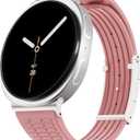 Sport Silicone Band Compatible with Samsung Galaxy Watch 8 Band 40mm 44mm/Galaxy Watch 8 Classic 46mm(2025), Soft Silicone Replacement Strap with Magnetic Buckle for Galaxy Watch 8 Women Men