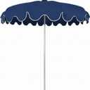7Ft Patio Pagoda Umbrella, UV Protect Pool Umbrellas with Heavy Duty Pole, Outdoor Umbrellas for Patio, Curved-shaped Umbrella Ribs, Carry Bag