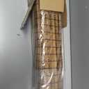 LazBlinds Cordless Blackout Bamboo Roman Shades, 20x64, Penang Teak