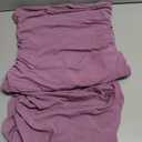 Mesh Maternity Dress Long Semi Formal Wedding Guest Dress Ruched Sexy Strapless Tube Bodycon Baby Shower Dresses Pregnancy Clothes Summer Casual (Purple XL) (XL)