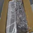 IPYNBAP Outdoor Cushions for Patio Furniture, Outdoor Seat Cushion Set 24 x 24 x 5.75 Inch, Waterproof & Fade Resistant Outdoor Chair Cushions, Deep Patio Chair Cushion with Removable Cover, Grey