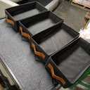 4 Pack DVD Storage Box, DVD Organizer Holds Up to 102 DVDs, Foldable DVD Holder, Large CD Storage Case