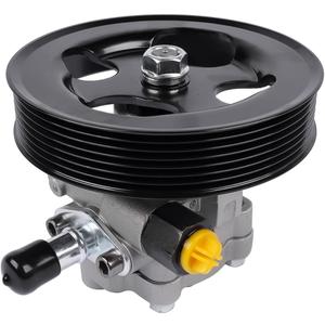 21-5366 Power Steering Pump with Pulley Replacement for Infiniti QX56 2004-2011 Nissan Armada 2005-2009 Pathfinder 2008-2010 Titan 2004-2010 5.6L 49110-7S000
