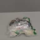 3 Pack Girls' T Shirts Short Sleeve Tees Crew Neck Ribbed Tops Lettuce Trim Cute Basic Solid Tees (9-10 Years, Black, Mocha, Cream)