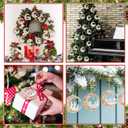 24 Pcs Christmas Nativity Ornaments Jesse Wooden Music Manger Scene Nativity Holy Family Tree Ornaments Religious Catholic Gifts The Birth of Jesus Story Decor for Christmas Tree Decor