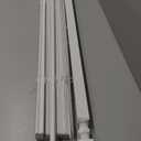 No Drill Aluminum Venetian Blinds for Windows, 1" Mini Indoor Window Blinds, Custom Width 11-72'' Cordless Darkening Privacy Horizontal Window Shades for Office Bathroom Home(White)