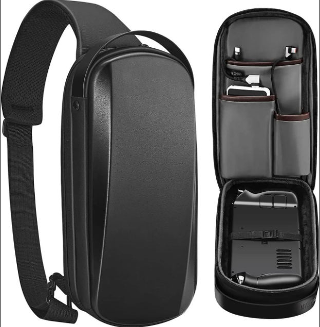 20 Pack of Carrying Case for Steam Deck Console & Accessories, Shockproof Hard Shell Protective Crossbody Shoulder Chest Backpack with Pockets Fit Console for Travel and Home Storage