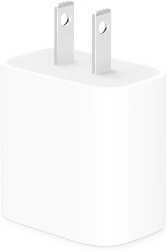 Apple 20W USB-C Compact Power Adapter: Fast and Convenient Charging, Type C Wall Charger