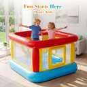DIMAR GARDEN Inflatable Bounce House for Kids, Blow Up Jumping Bouncer Playhouse, Indoor & Outdoor