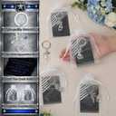 2 x Quelay 12 Sets Police Officer Keychains Accessories Gifts Handcuffs Bullet Gun Keychain with Thank You Card Policeman Week Appreciation Gifts for Academy Graduation Office