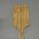 Zubebe 12 Pcs Bulk Wood Cutting Board with Handle Cutting Board for Laser Engraving, 11" x 5" Bamboo Serving Trays Charcuterie Trays for Customized Wedding Housewarming Mom Christmas Gift Party Favor