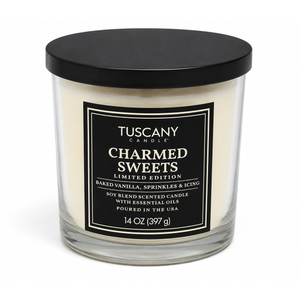 Tuscany Candle Charmed Sweetsimited Addition Baked Vanilla, Sprinkles & Icing