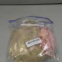 Long Blonde Wig with Bangs for Women Wavy Bouffant Synthetic Hair Wigs for Womens Cosplay Costume Halloween Party Including Shell Necklace Bracelets Earrings Sunglasses and Bow Hair Clip