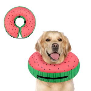 Supet Inflatable Dog Cone Collar Alternative After Surgery, Dog Neck Donut Collar Recovery E Collar, Soft Pet Cone for Small Medium Large Dogs