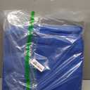 Amgo 8' x 16' Blue Rectangle Sun Shade Sail Canopy Awning UPF50+ AGTAPR0816, 95% UV Blockage, Water & Air Permeable, Commercial and Residential