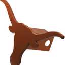 Solid Metal Customer Shaped Hitch Cover (Texas Longhorns)