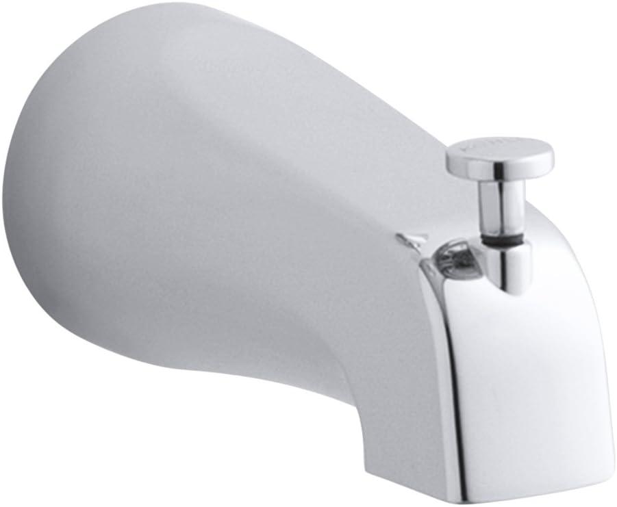 KOHLER GENUINE PART GP85556-CP DIVERTER BATH SPOUT - SLIP FIT CONNECTION, 1/2" Connection (Chrome)