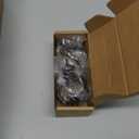 KAMANINA Curtain Rods for Windows 66 to 120 Inch, 3/4 Inch Bronze Curtain Rod 32 to 115 Inches (2.6-9.6ft) Splicing Adjustable Single Drapery Rod with Twisted Cage Finial