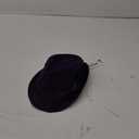 Fedora with Pleated Satin Band - Purple W18S44D (One Size)