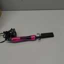 Hot Comb Electric by Terviiix, Pressing Combs for Natural Black Hair, Wigs & Beard, Anti-Scald Straightening Comb with Keratin & Argan Oil Infused Teeth, Temperatures Adjustable, 60 Min Auto Shut Off (Pink)