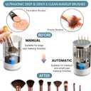 2 x Generic Brushblast Pro Makeup Brush Cleaner, Auto-Rotating Cozy Luna Brush Cleaner for Deep Cleaning, Upgraded & No Need to Install, One-Click Operation, Suitable for All of Makeup Brushes (1PC)