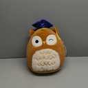 Squishmallows Original 12-Inch Arella Brown Owl with Graduation Cap - Official Jazwares Plush