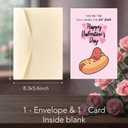 3 x POMELION Valentines Day Card for Him, Husband from Wife - Funny Birthday Card Gifts for Husband, Boyfriend, Men - Gift Idea to Lover, Boyfriend - Valentine's Card