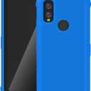 Case with Clip Compatible with Kyocera DuraSport Phone Model C6930. Heavy Duty Rotating Belt Clip Holster and Rugged Flexible TPU Case Combo (Royal Blue)