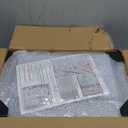 Thickened Clear Shoe Storage Organizer with Magnetic Door, Sturdy Stackable Shoe Boxes for Closet, Collapsible Space-Saving Shoe Rack for Sneakers & Boots, Plastic Shoe Cabinet Box Set, 6 Pack, White