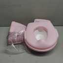 Ingenuity My Size Potty Pro in Pink, Infant Potty Training Toilet, Lifelike Flushing Sound, for Ages 18 Months, Up to 50 Pounds
